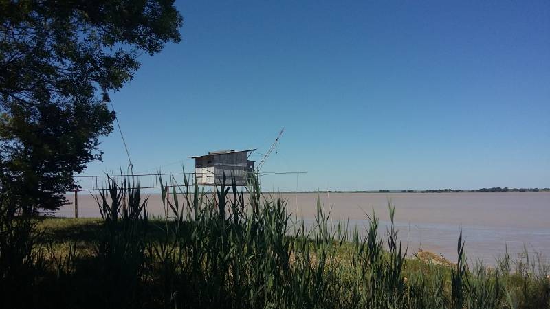 L'estuaire de la Gironde le long du vignoble médocain