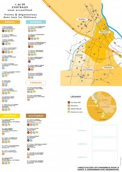 PORTES OUVERTES à Sauternes et Barsac : 10 et 11 juillet 2021, Estivales