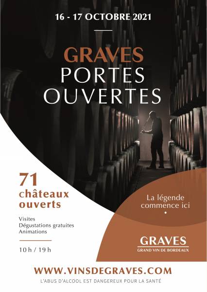 Portes ouvertes des Graves 16 et 17 octobre 2021