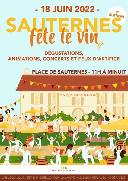 Sauternes Fête le Vin : samedi 18 juin 2022