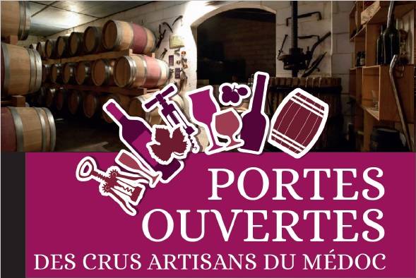 PORTES OUVERTES dans le Médoc, Les Crus Artisans vous accueillent : du 29 au 31 juillet 2022