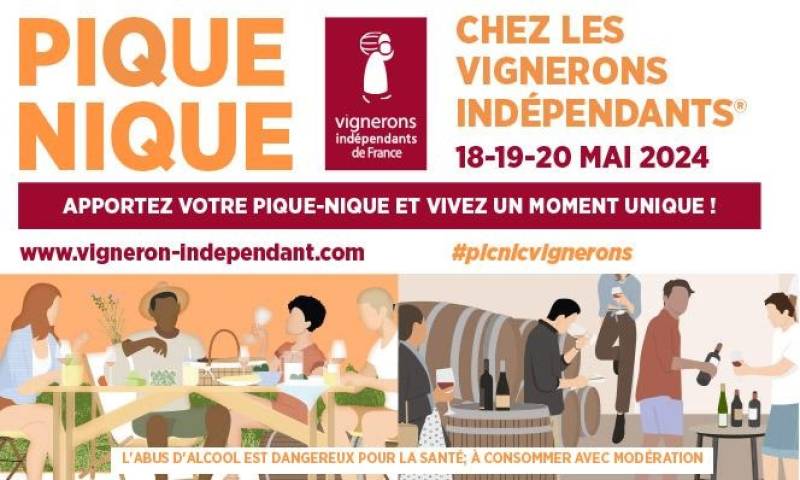 PIQUE-NIQUE chez les vignerons indépendants