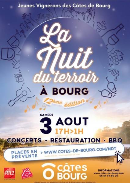 La nuit du Terroir à Bourg 