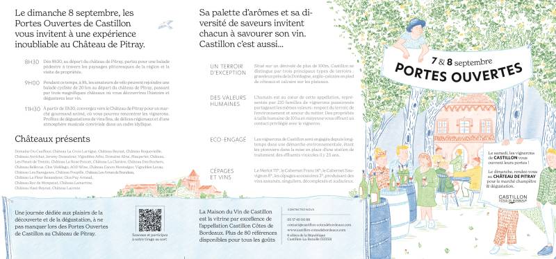Portes Ouvertes à Castillon - Programme