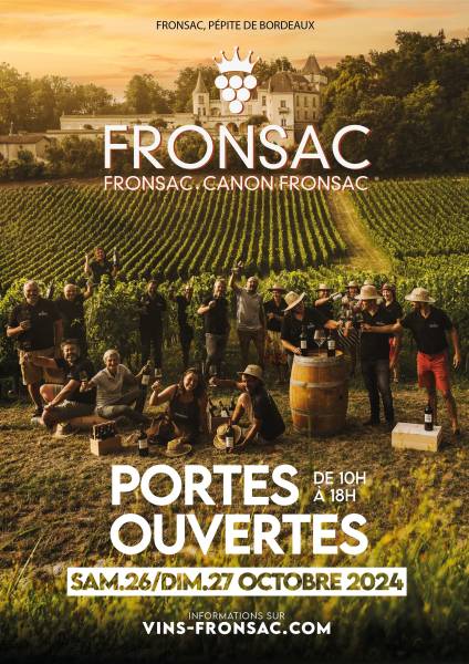 PORTES OUVERTES à Fronsac et Canon-Fronsac
