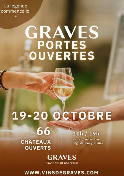Portes ouvertes des Graves 19 et 20 octobre 2024