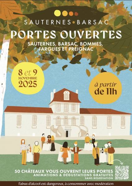 PORTES OUVERTES à Sauternes et Barsac 2025
