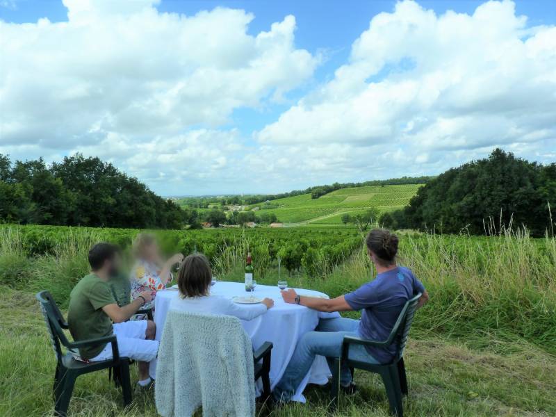 Déjeuner dans le Blayais
