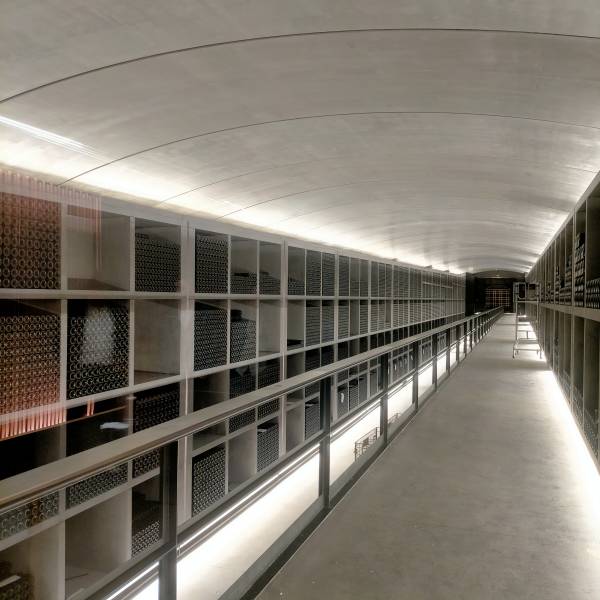 Photo 5 - XXIe sc : le caveau sous les vignes du Château Margaux (Architecte : Norman Foster)